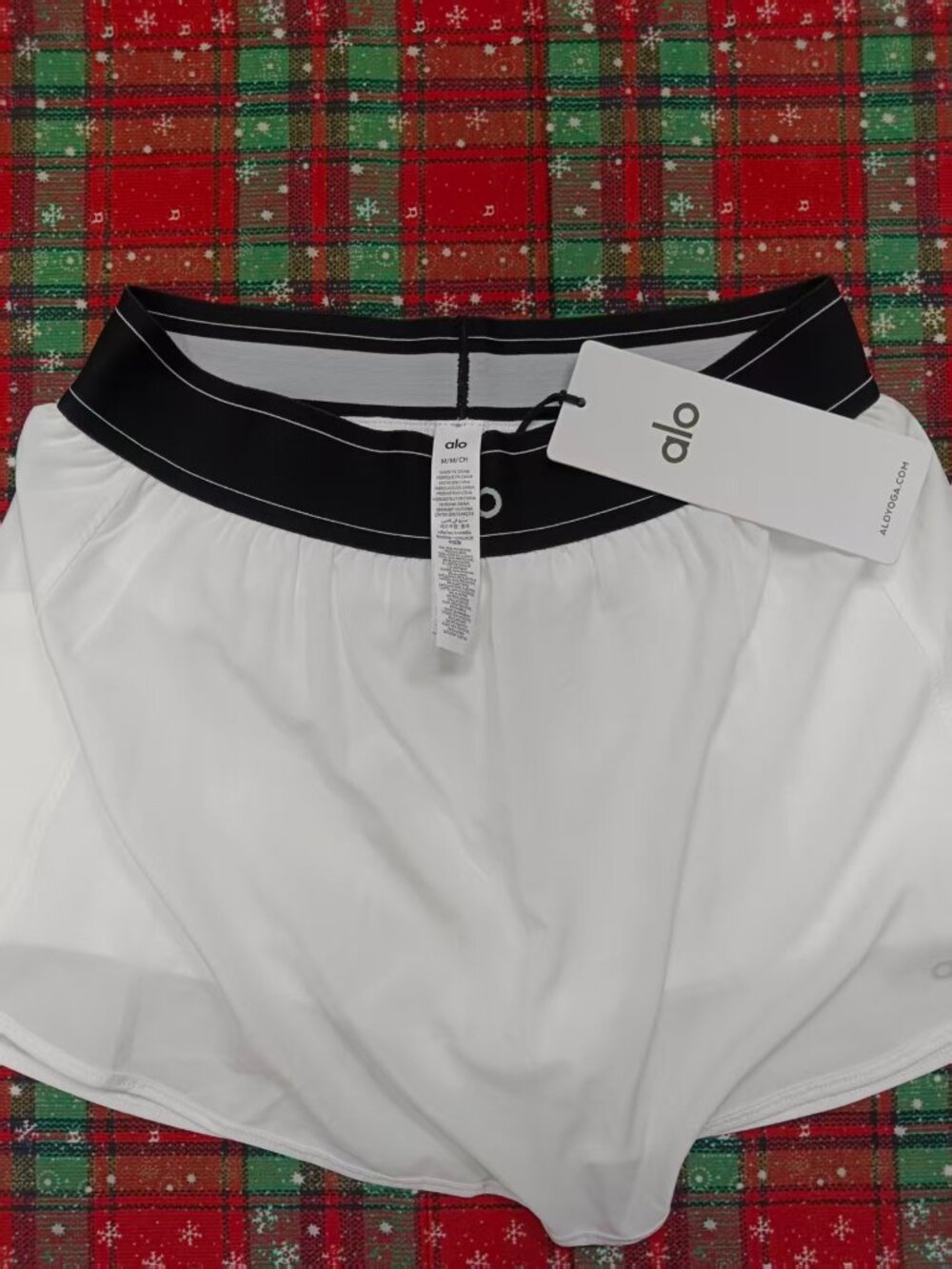 ALO Yoga Match Point High-Waisted Tennis Skirt White|New With Tags🤍 - Picture 5 of 9